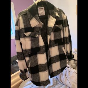 COPY - Plaid jacket from garage